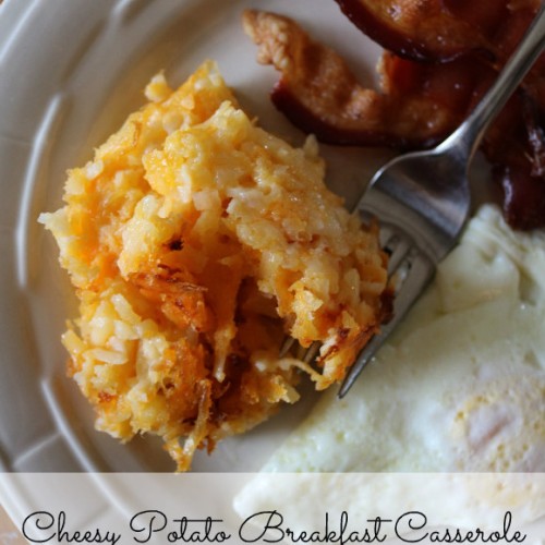 Cheesy Potato Breakfast Casserole