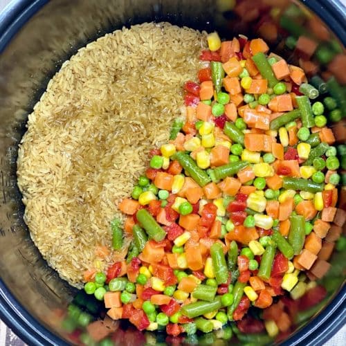 Instant Pot Delicious Rice&Veggies