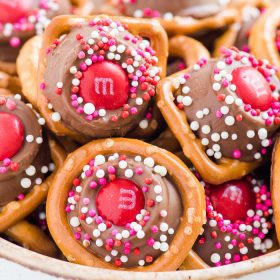 Rolo Pretzels Valentine's Day Treats