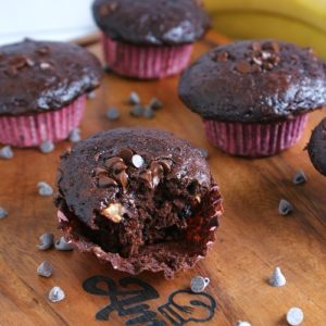 Choco Banana Muffins