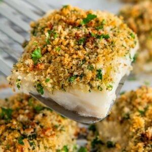 Parmesan Crusted Cod