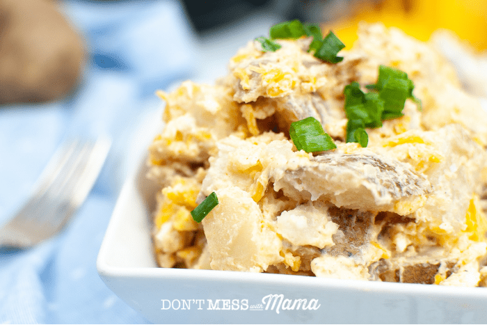 Instant Pot Loaded Baked Potato Salad