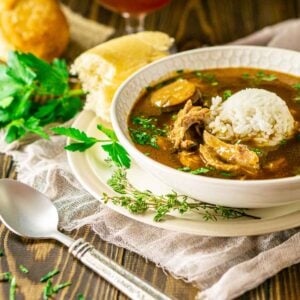 Duck Gumbo With Andouille Sausage