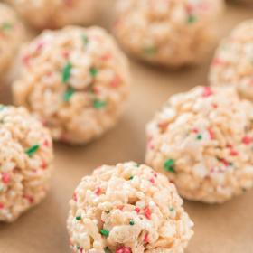 Christmas Rice Krispie Treats