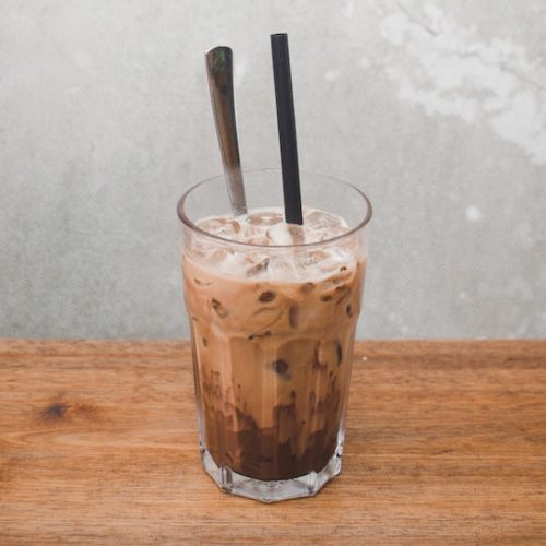 Spiced Coconut Milk Iced Coffee