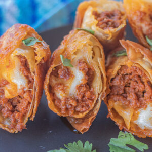 Chorizo Mini Egg Rolls