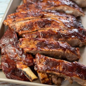 BBQ Baked Pork Spare Ribs