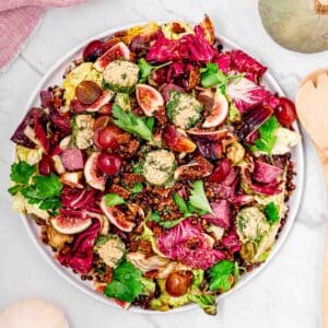 Hearty Vegan Radicchio Salad