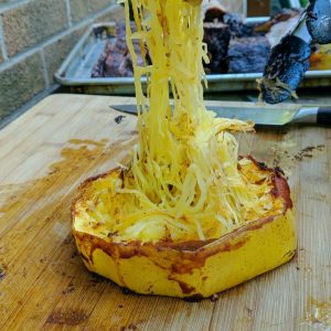 Grilled Spaghetti Squash Rings