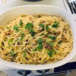 Creamy Spaghetti Carbonara