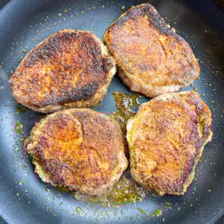 Easy Pan Fried Boneless Pork Chops