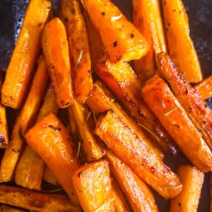 Honey Roasted Carrots In Air Fryer