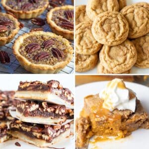 17+ Best Easy Thanksgiving Desserts: Pecan Tartlets (+More Great Recipes!)