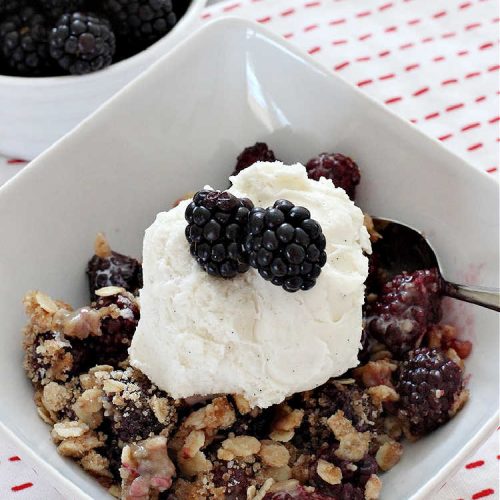 Blackberry Crisp