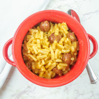 Instant Pot Kraft Mac and Cheese with Hot Dogs
