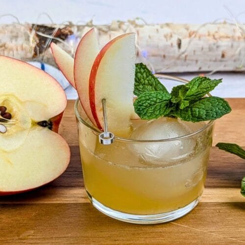 Apple Whiskey Smash