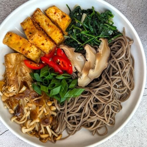 Toshikoshi Soba Noodles Bowl