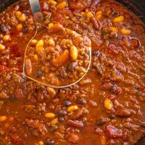 Three Bean Chili Recipe