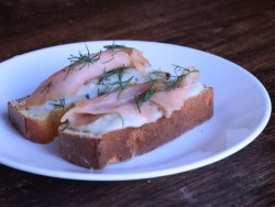 Smoked Salmon Snacks