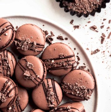 Toblerone Macarons