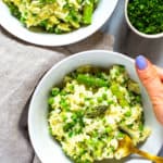 Spring Pea Instant Pot Risotto