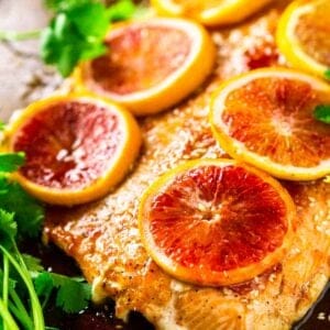 Slow-Roasted Blood Orange Salmon